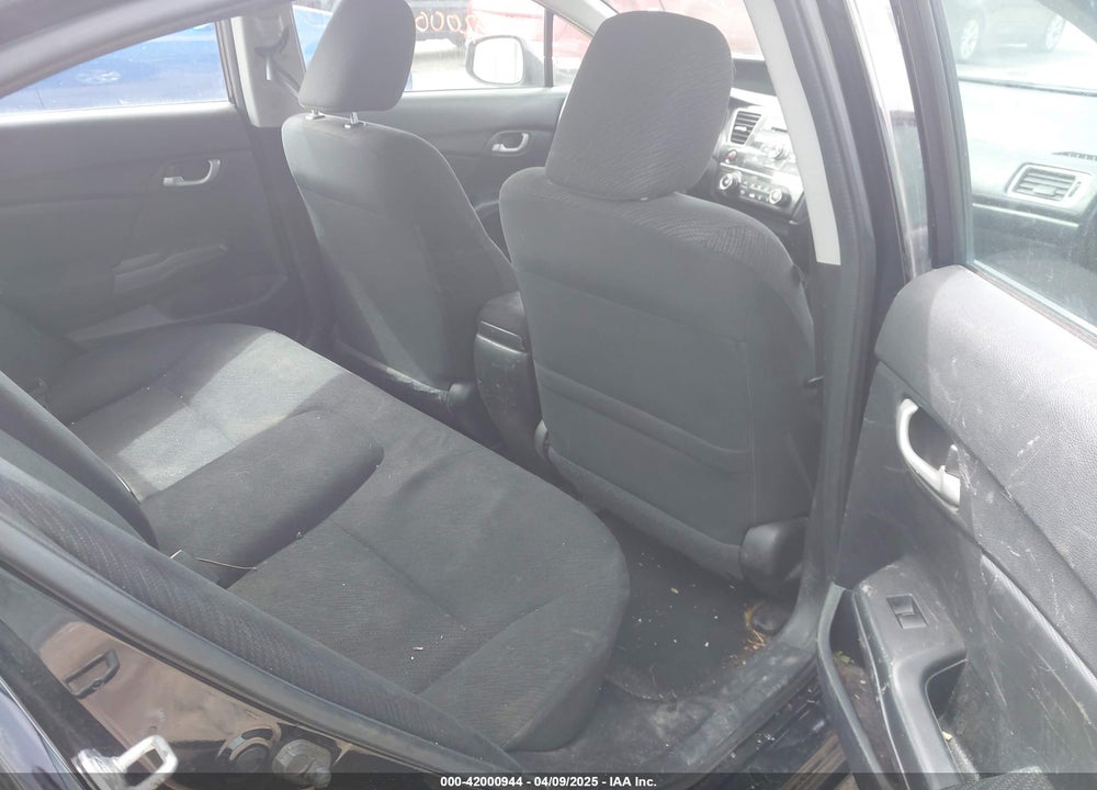 2013 HONDA CIVIC VIN: 2HGFB2F58DH580250