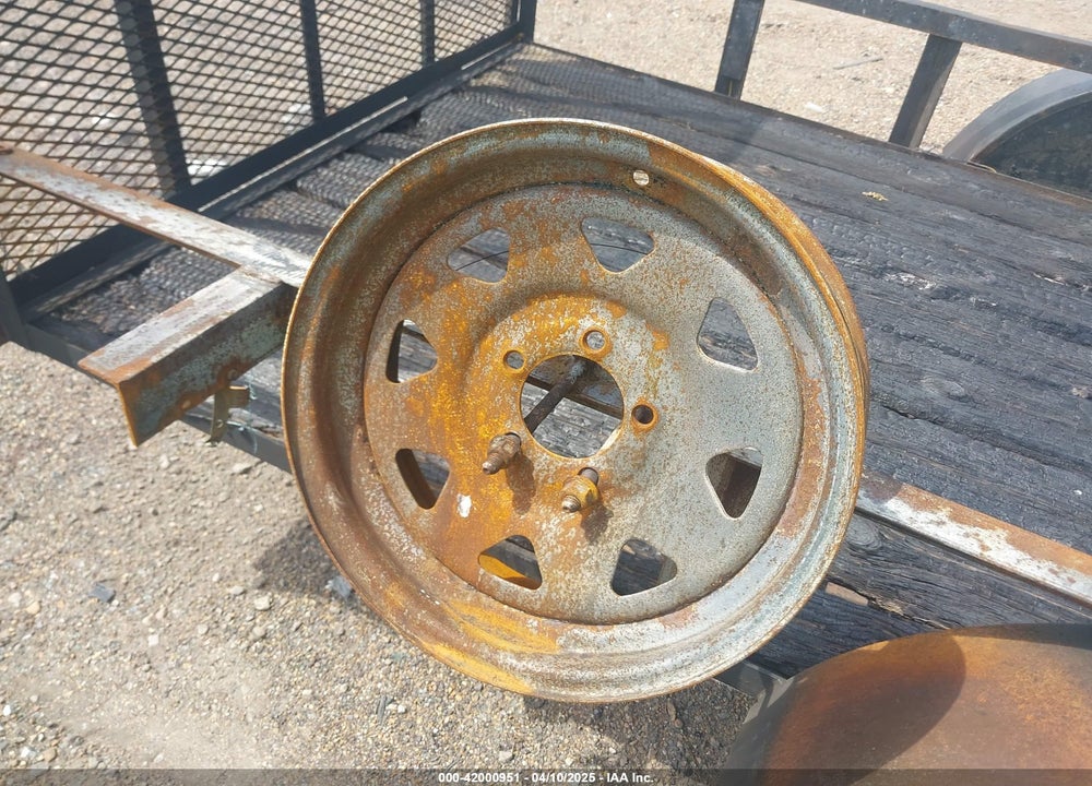 2006 TRAILER 12 X 5 VIN: 5VTBU12199RBB4811