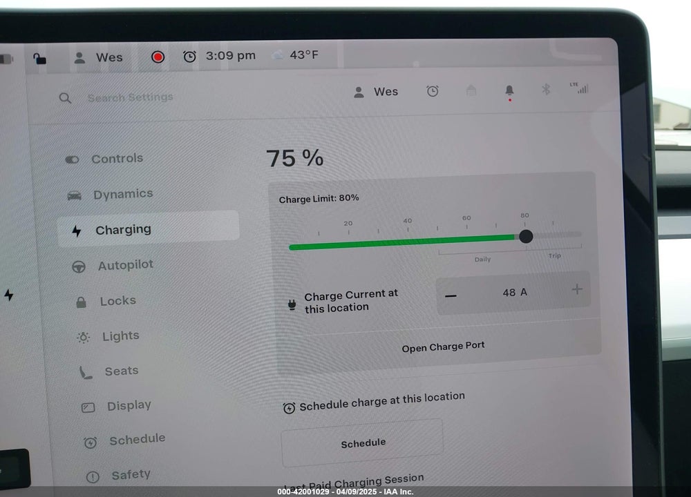 2021 TESLA MODEL Y LONG RANGE DUAL MOTOR ALL-WHEEL DRIVE VIN: 5YJYGDEE7MF141178