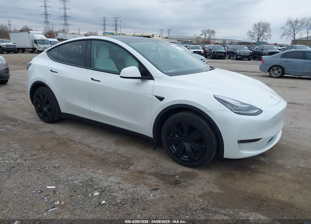 2021 TESLA MODEL Y LONG RANGE DUAL MOTOR ALL-WHEEL DRIVE VIN: 5YJYGDEE7MF141178