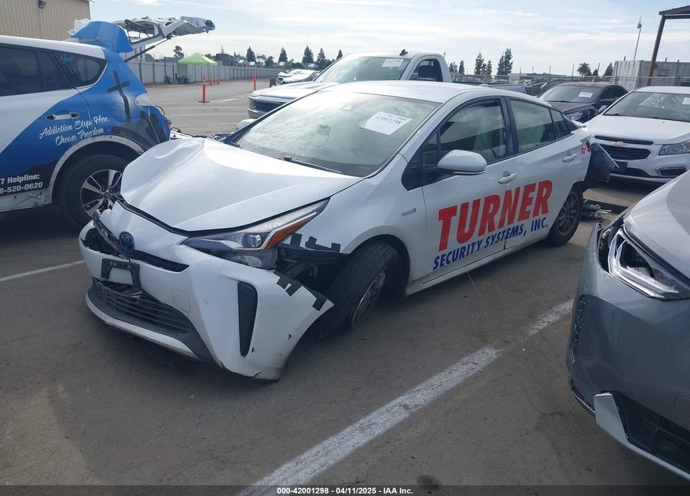 2022 TOYOTA PRIUS LE VIN: JTDKAMFU8N3153691
