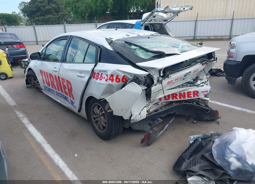 2022 TOYOTA PRIUS LE VIN: JTDKAMFU8N3153691