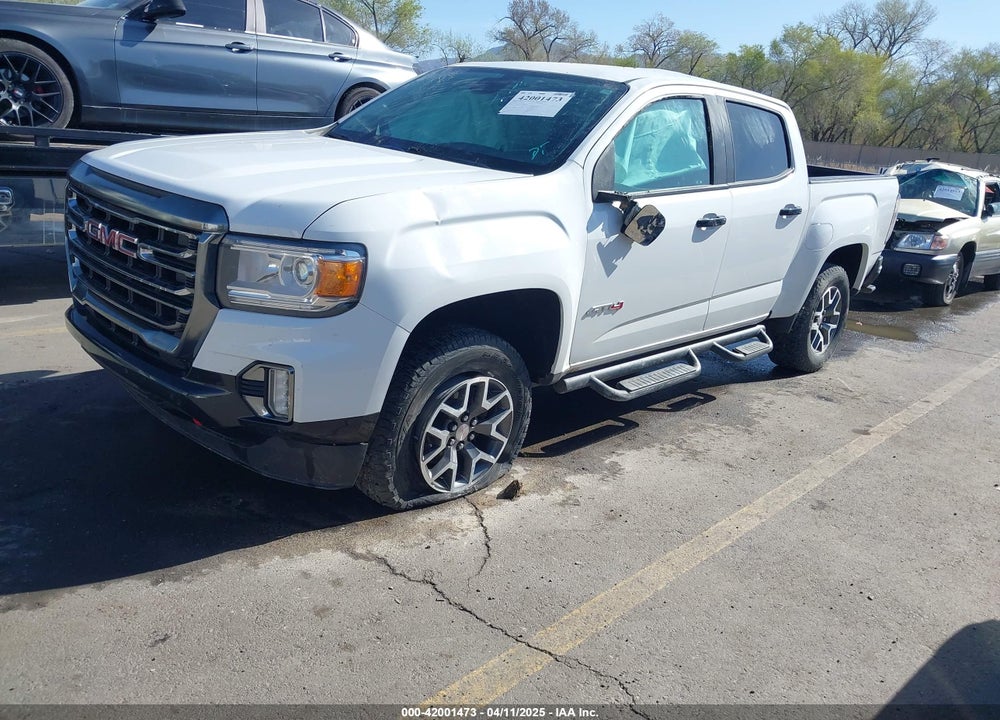 2021 GMC CANYON 4WD SHORT BOX AT4 - LEATHER VIN: 1GTG6FEN4M1196416