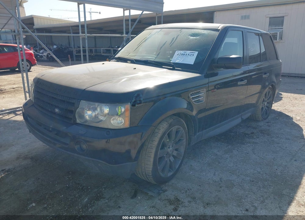 2008 LAND ROVER RANGE ROVER SPORT VIN: SALSH23458A139406