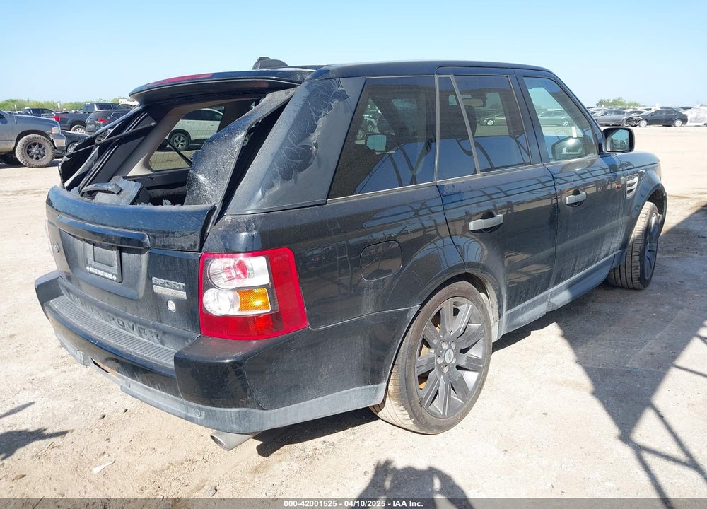 2008 LAND ROVER RANGE ROVER SPORT VIN: SALSH23458A139406