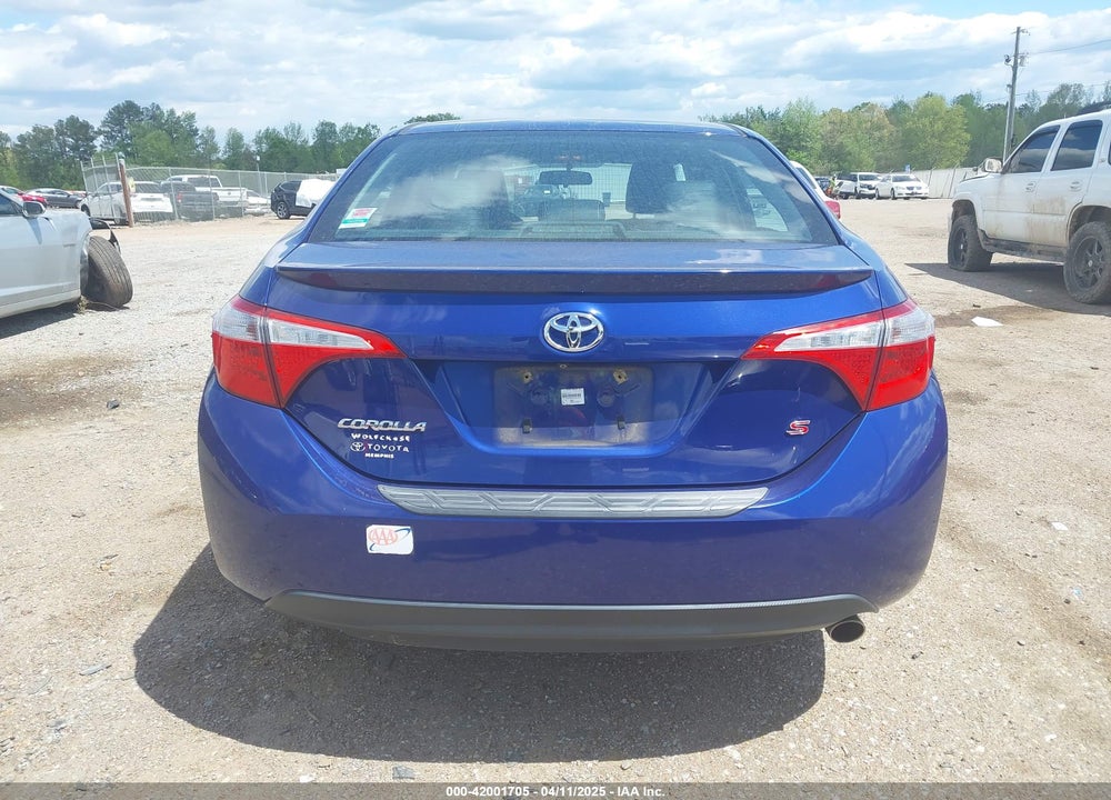 2015 TOYOTA COROLLA VIN: 2T1BURHE6FC298537