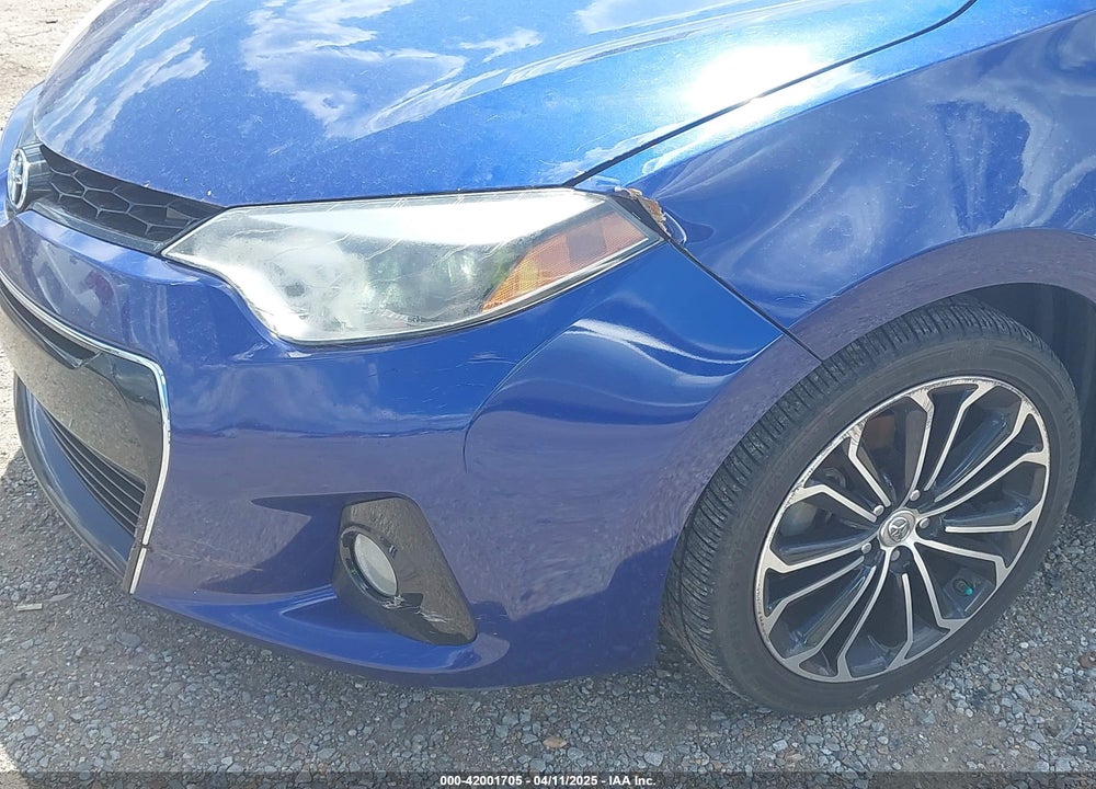 2015 TOYOTA COROLLA VIN: 2T1BURHE6FC298537
