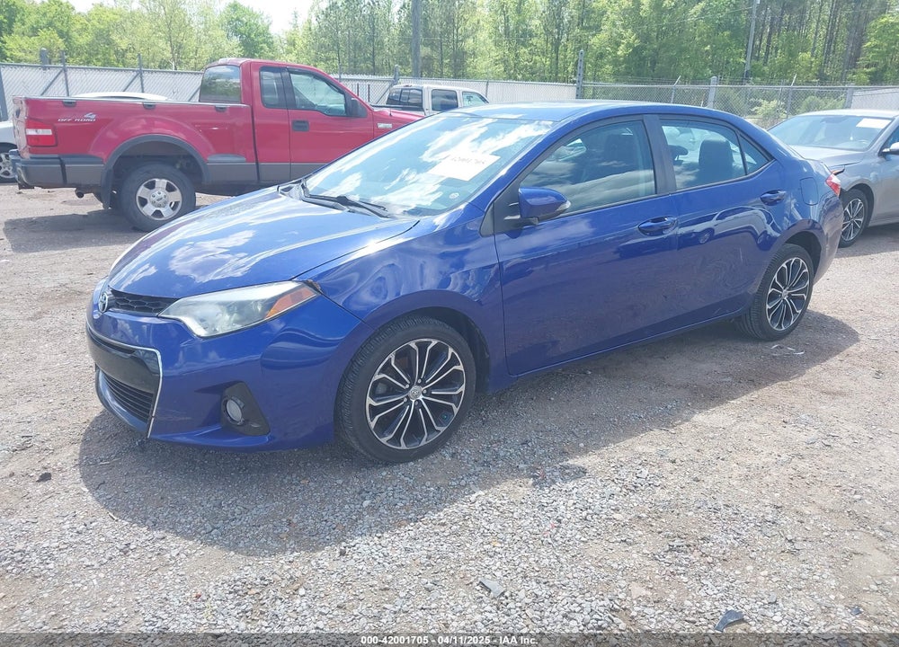 2015 TOYOTA COROLLA VIN: 2T1BURHE6FC298537