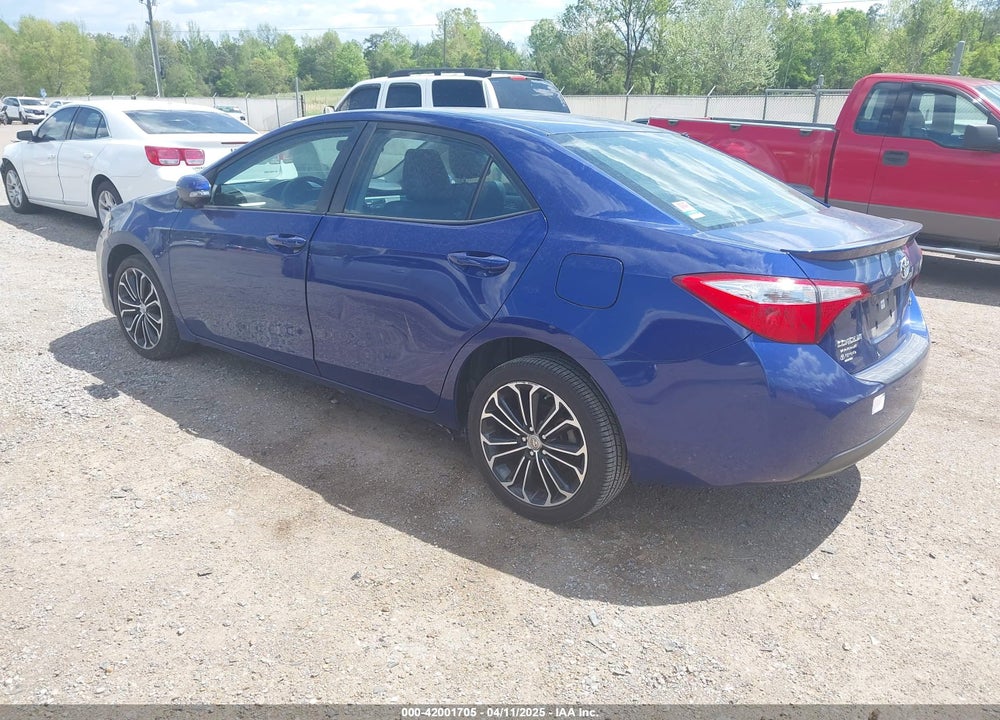 2015 TOYOTA COROLLA VIN: 2T1BURHE6FC298537