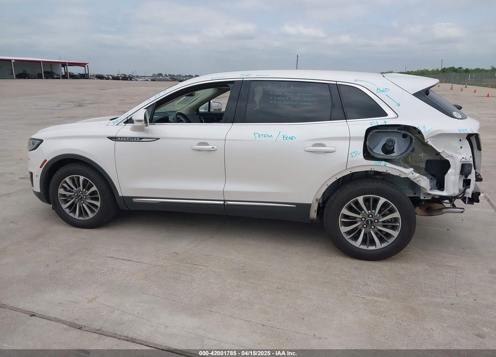 2019 LINCOLN NAUTILUS SELECT VIN: 2LMPJ6K96KBL57713