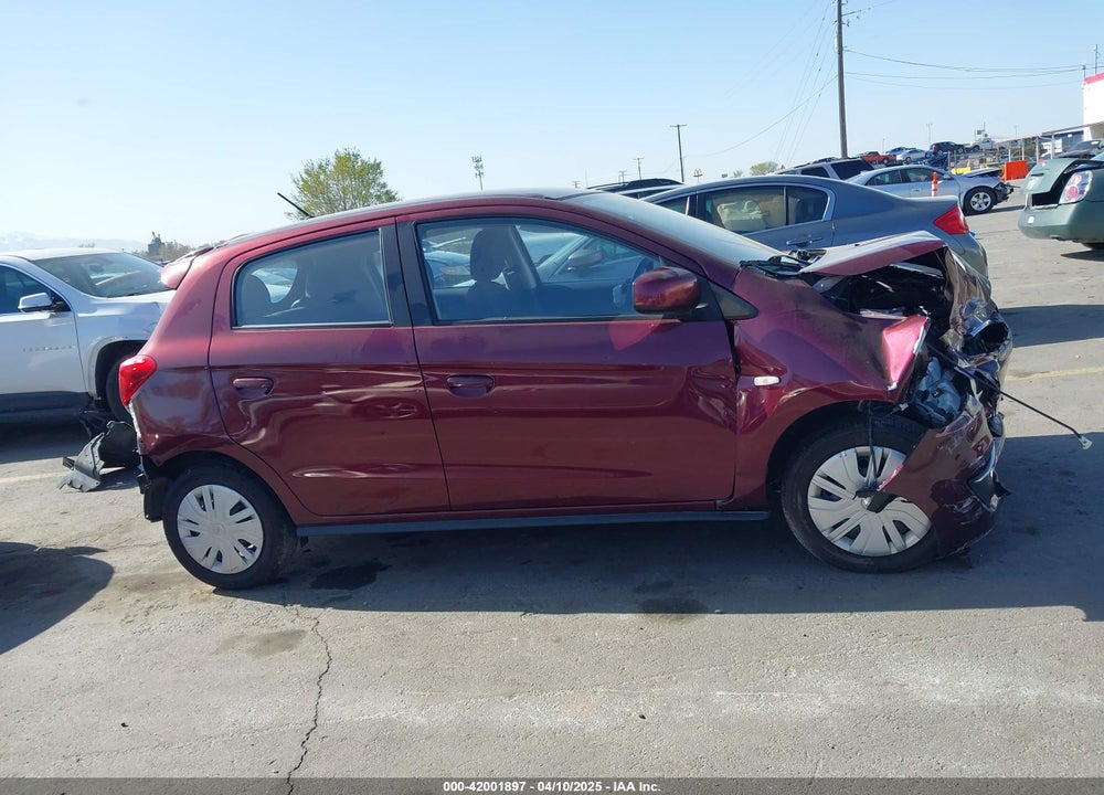 2019 MITSUBISHI MIRAGE ES VIN: ML32A3HJ7KH005613