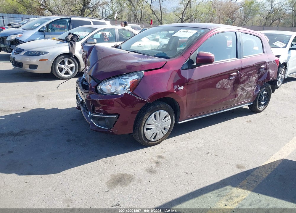 2019 MITSUBISHI MIRAGE ES VIN: ML32A3HJ7KH005613