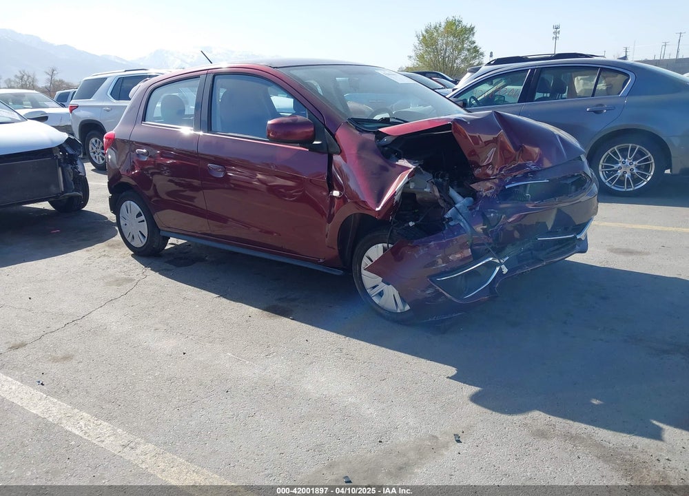 2019 MITSUBISHI MIRAGE ES VIN: ML32A3HJ7KH005613
