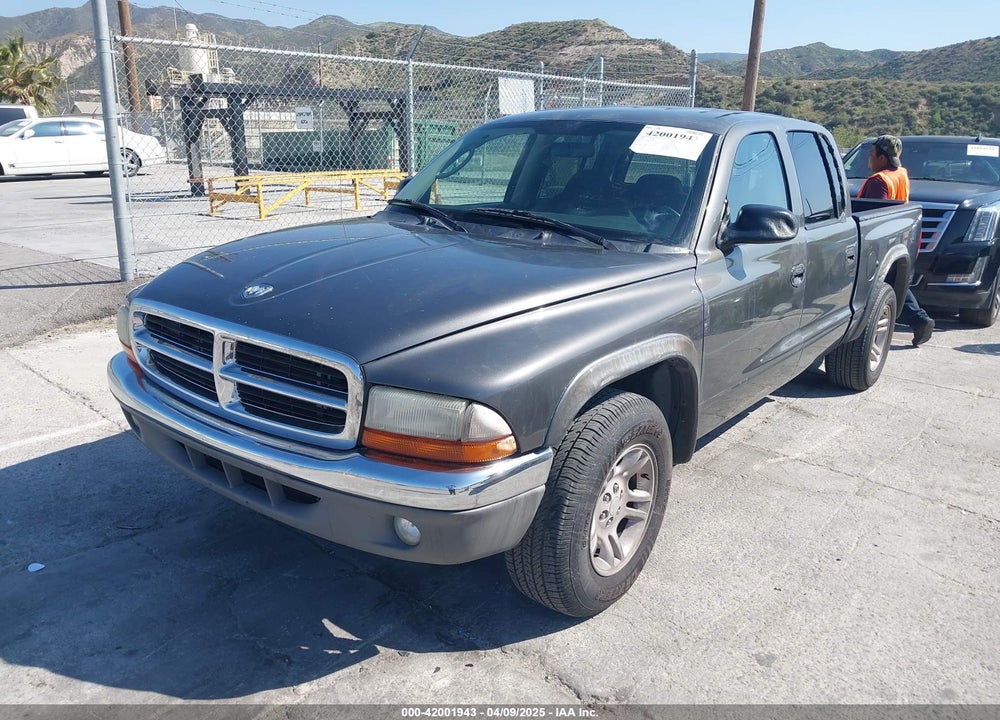 2004 DODGE DAKOTA SLT VIN: 1D7HL48K24S618072