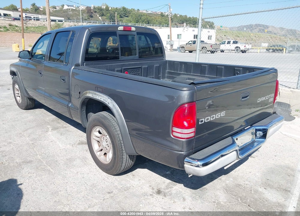 2004 DODGE DAKOTA SLT VIN: 1D7HL48K24S618072
