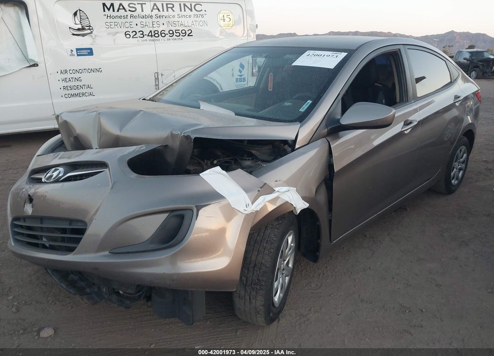 2013 HYUNDAI ACCENT VIN: KMHCT4AE1DU541252