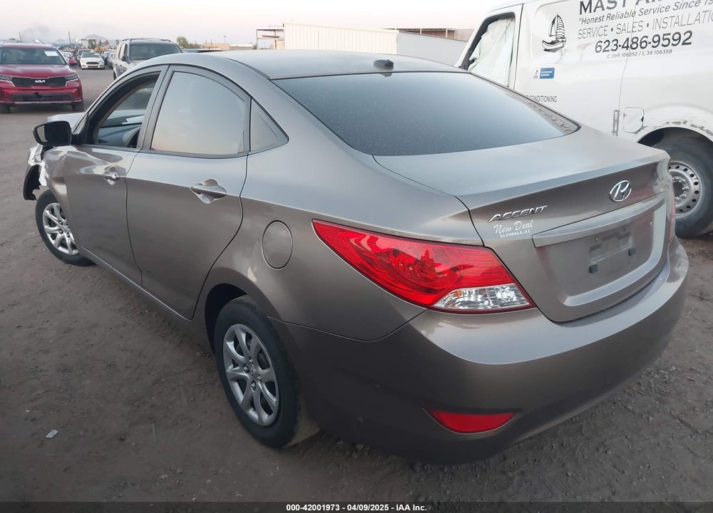 2013 HYUNDAI ACCENT VIN: KMHCT4AE1DU541252