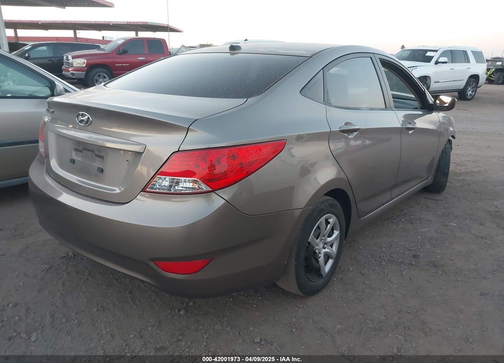 2013 HYUNDAI ACCENT VIN: KMHCT4AE1DU541252