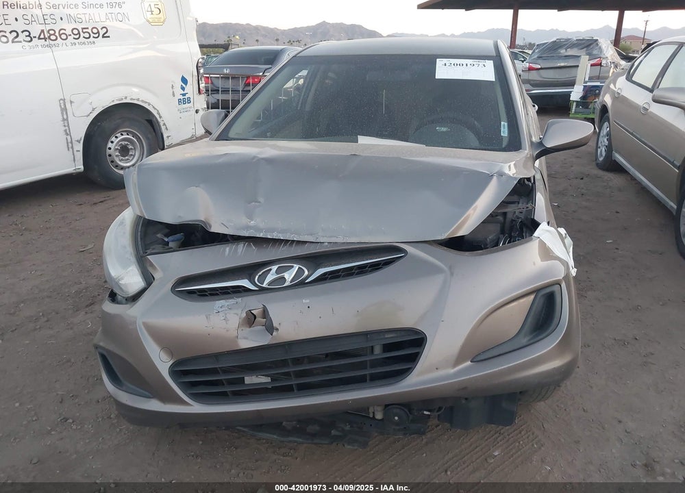2013 HYUNDAI ACCENT VIN: KMHCT4AE1DU541252