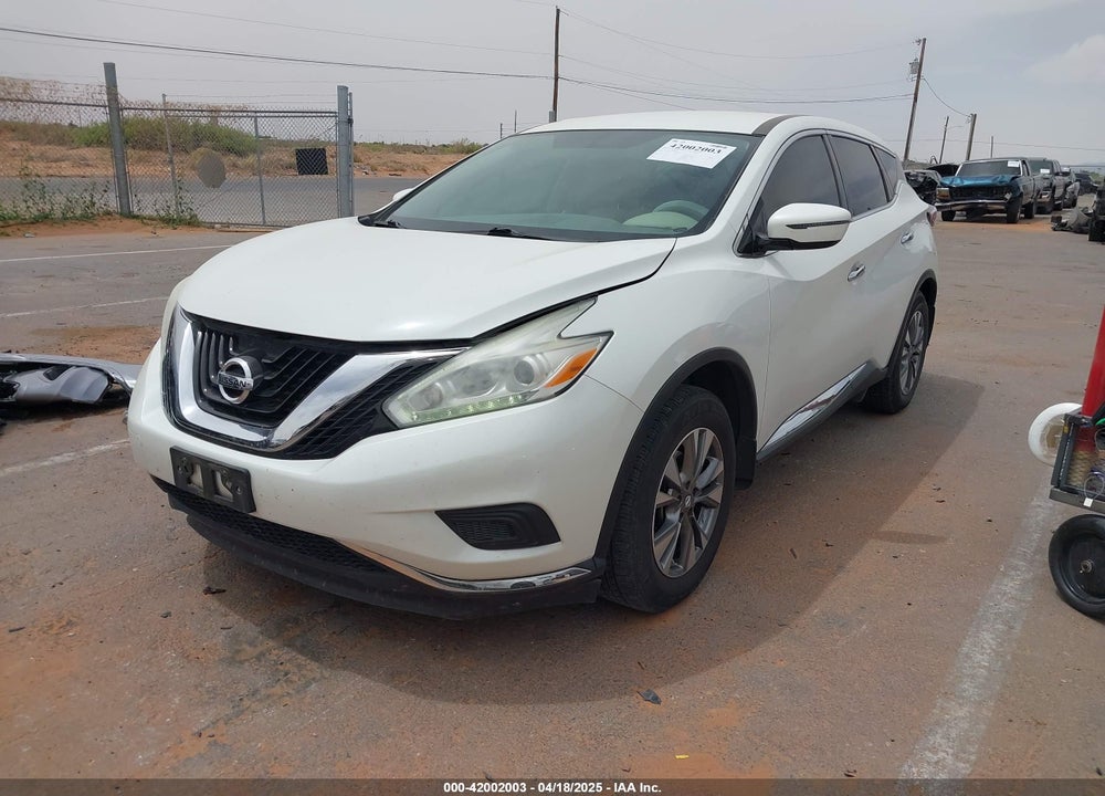 2016 NISSAN MURANO VIN: 5N1AZ2MH7GN146989