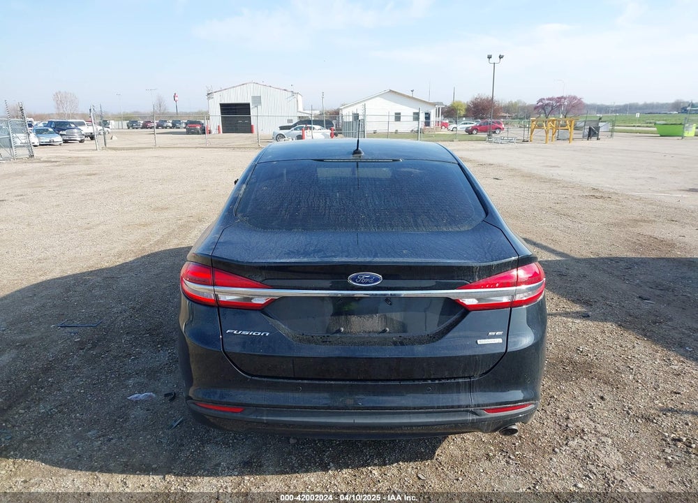 2018 FORD FUSION SE VIN: 3FA6P0HDXJR199384