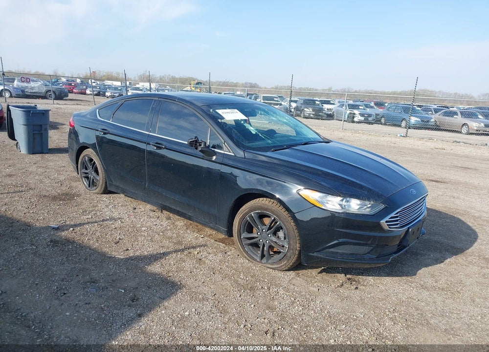 2018 FORD FUSION SE VIN: 3FA6P0HDXJR199384