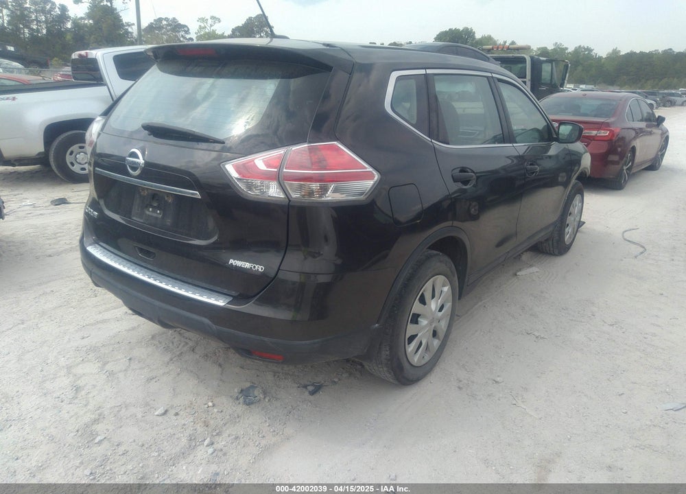 2016 NISSAN ROGUE S VIN: 5N1AT2MT9GC836485