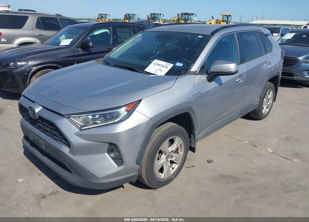 2021 TOYOTA RAV4 HYBRID XLE VIN: 4T3RWRFV8MU025193