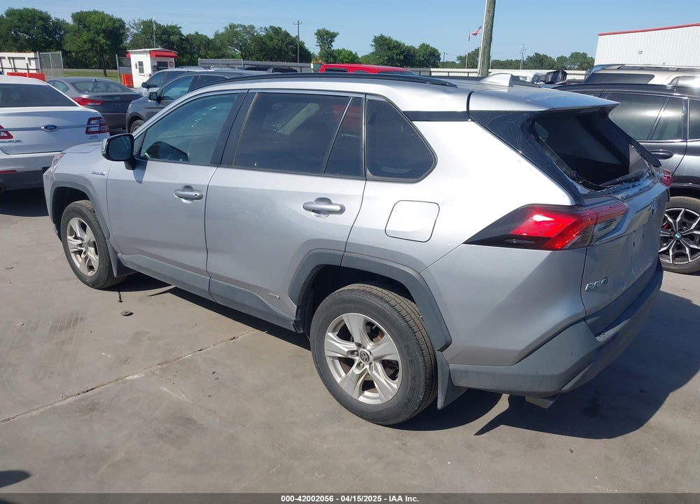 2021 TOYOTA RAV4 HYBRID XLE VIN: 4T3RWRFV8MU025193