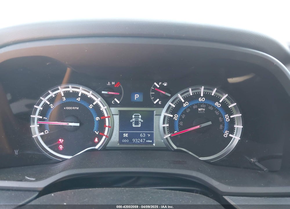 2018 TOYOTA 4RUNNER VIN: JTEBU5JR1J5557832