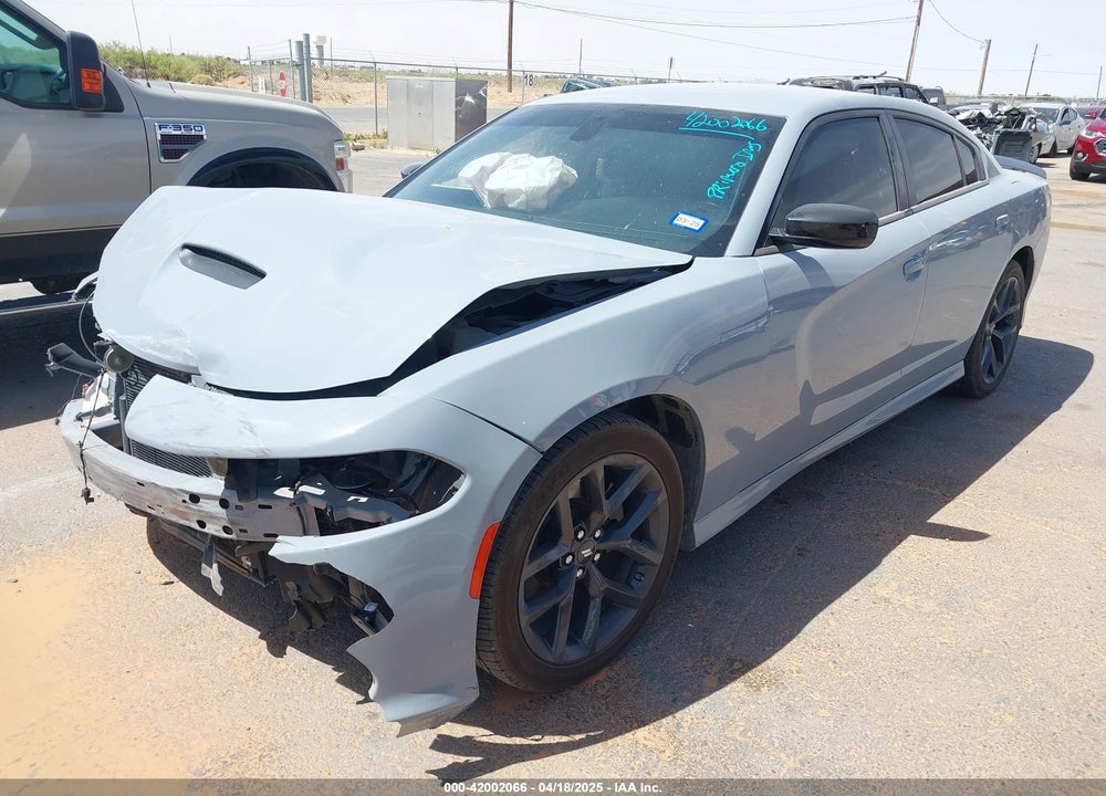 2022 DODGE CHARGER GT RWD VIN: 2C3CDXHG9NH106319