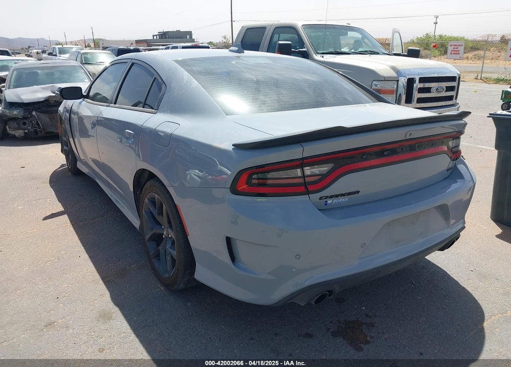 2022 DODGE CHARGER GT RWD VIN: 2C3CDXHG9NH106319