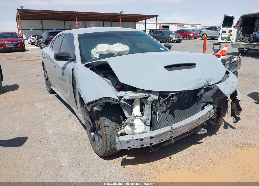 2022 DODGE CHARGER GT RWD VIN: 2C3CDXHG9NH106319