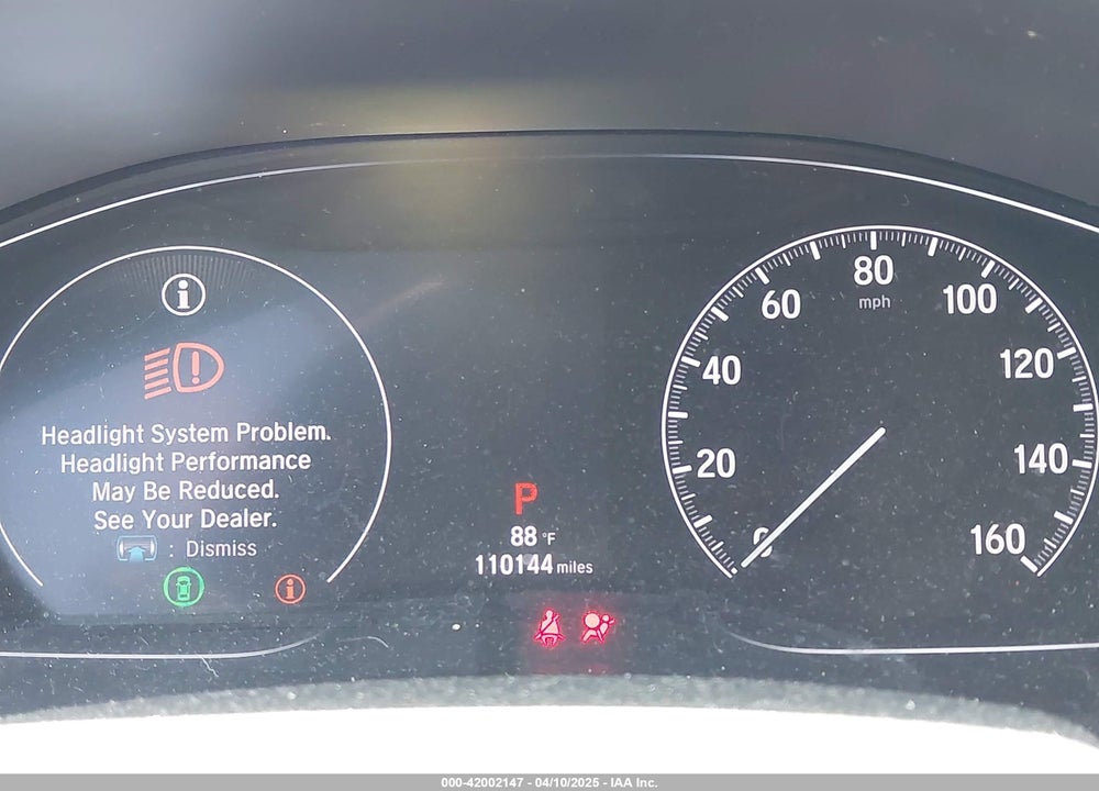 2020 HONDA ACCORD VIN: 1HGCV1F40LA084514