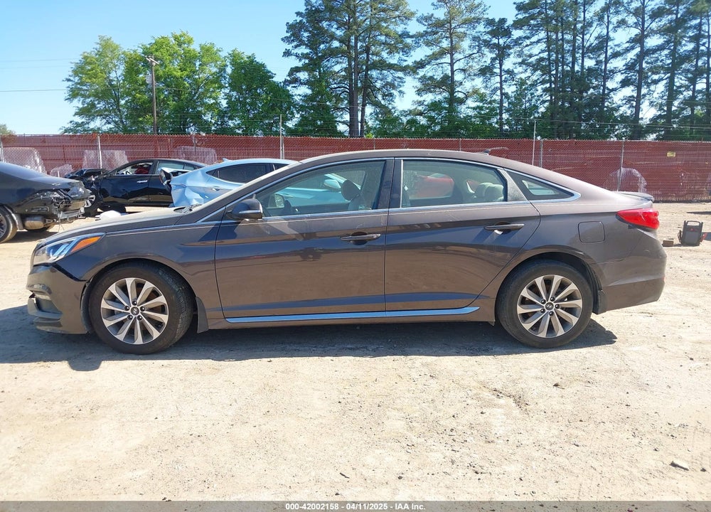 2017 HYUNDAI SONATA SPORT VIN: 5NPE34AF7HH496680