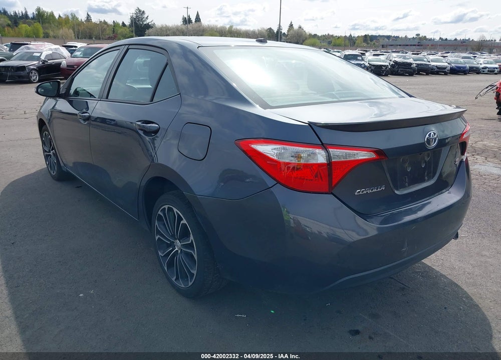 2014 TOYOTA COROLLA S PREMIUM VIN: 5YFBURHEXEP103375