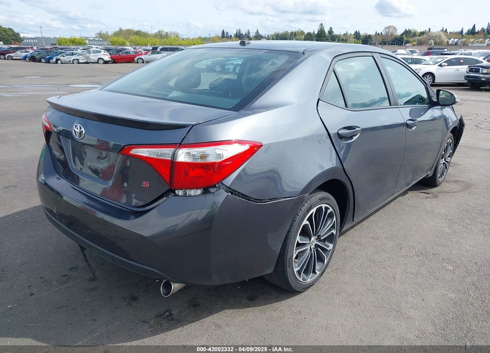 2014 TOYOTA COROLLA S PREMIUM VIN: 5YFBURHEXEP103375