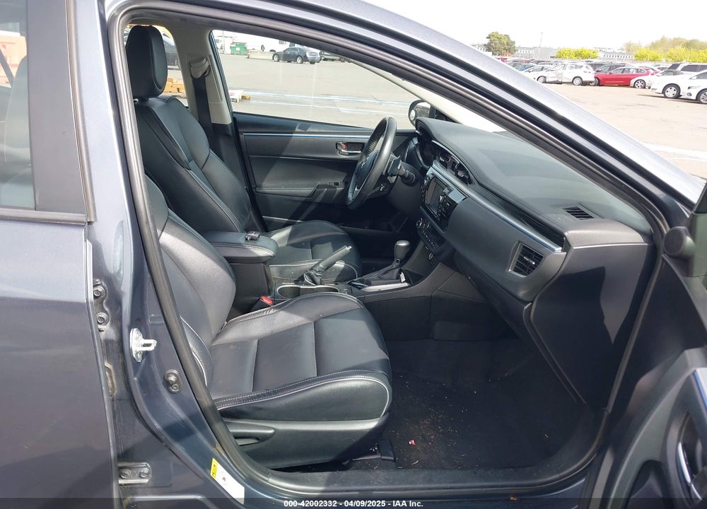 2014 TOYOTA COROLLA S PREMIUM VIN: 5YFBURHEXEP103375