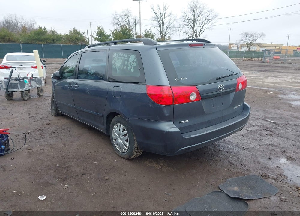 2007 TOYOTA SIENNA VIN: 5TDZK23C87S067374