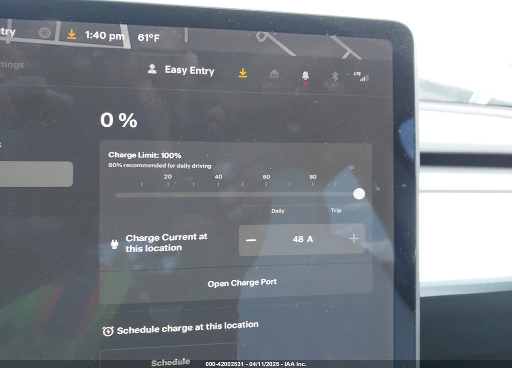 2020 TESLA MODEL Y VIN: 5YJYGDEF8LF025673