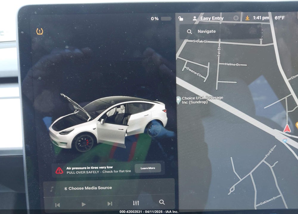 2020 TESLA MODEL Y VIN: 5YJYGDEF8LF025673