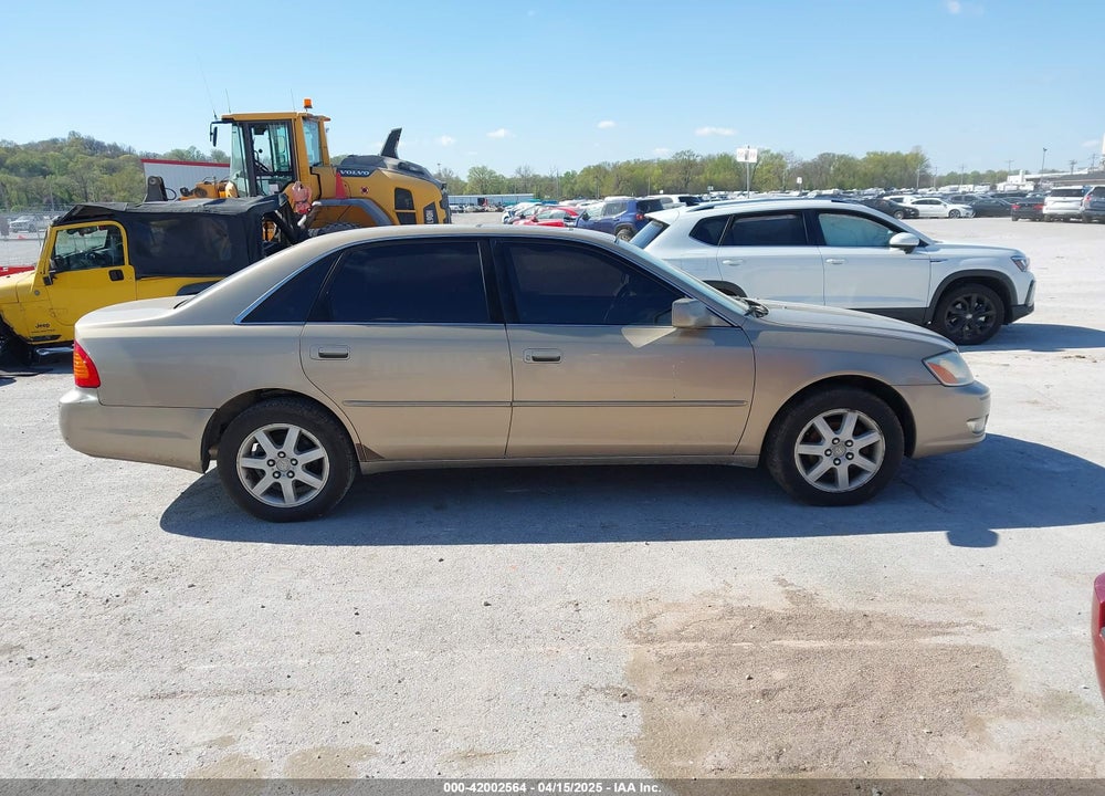 2001 TOYOTA AVALON VIN: 4T1BF28B11U116726