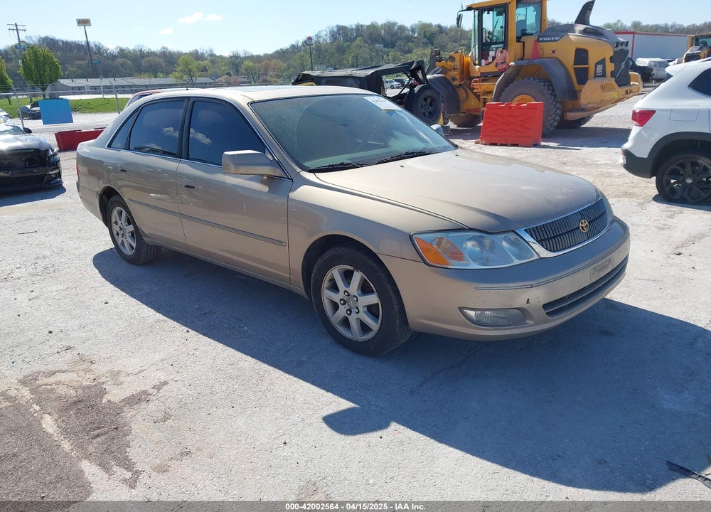 2001 TOYOTA AVALON VIN: 4T1BF28B11U116726