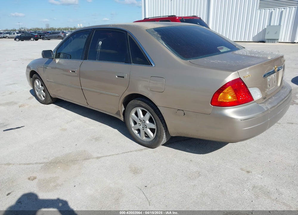2001 TOYOTA AVALON VIN: 4T1BF28B11U116726