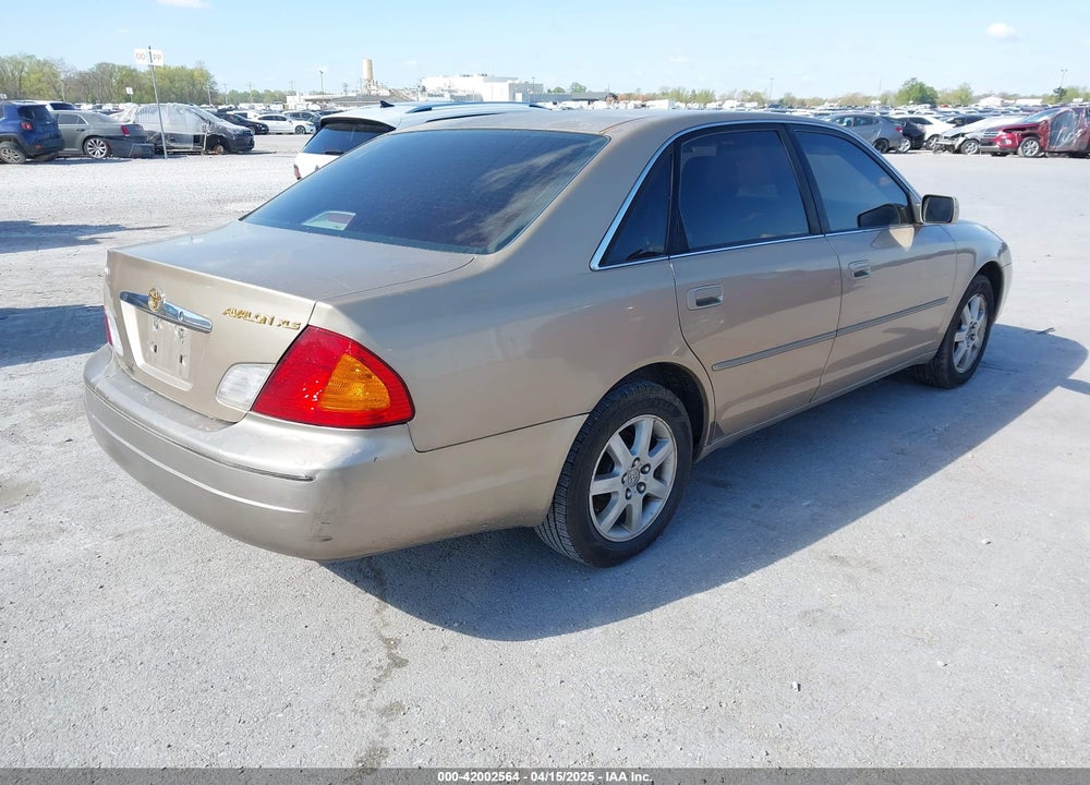 2001 TOYOTA AVALON VIN: 4T1BF28B11U116726