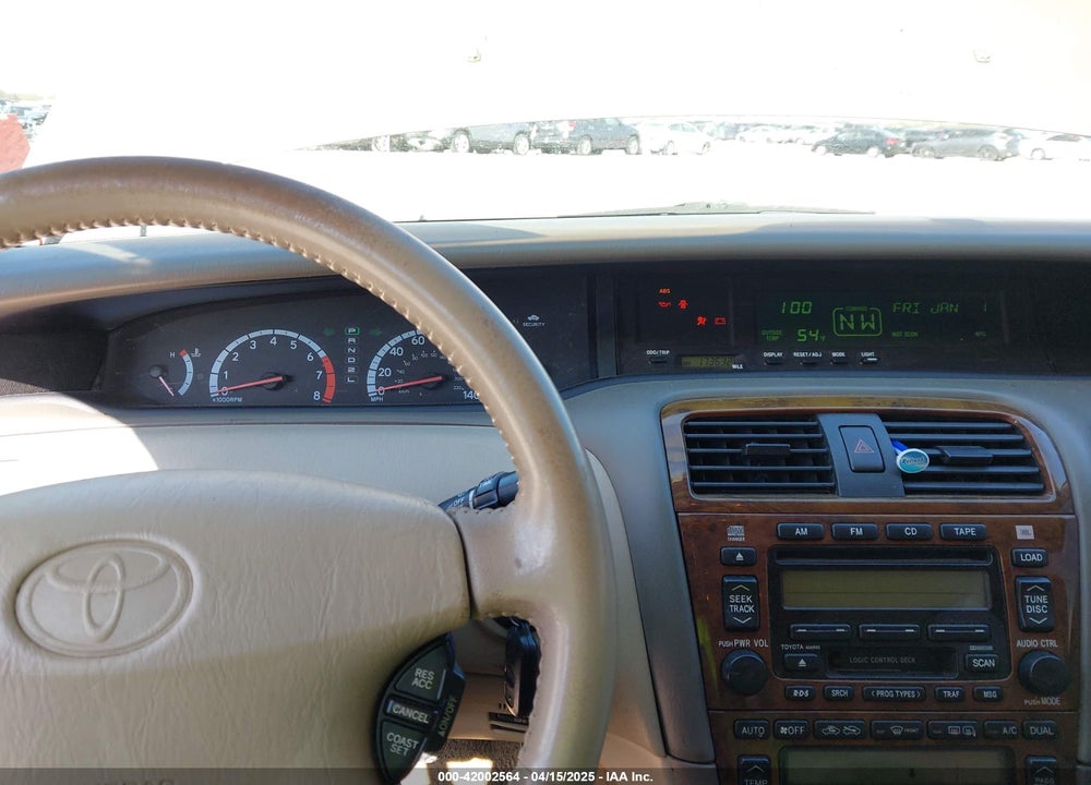 2001 TOYOTA AVALON VIN: 4T1BF28B11U116726