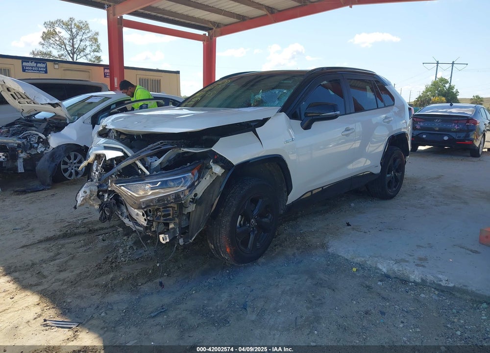 2021 TOYOTA RAV4 HYBRID VIN: 2T3E6RFV9MW019837