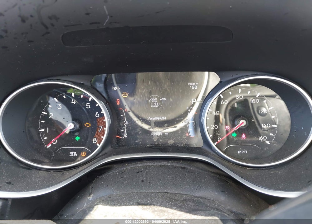 2018 JEEP COMPASS LATITUDE FWD VIN: 3C4NJCBB0JT233741