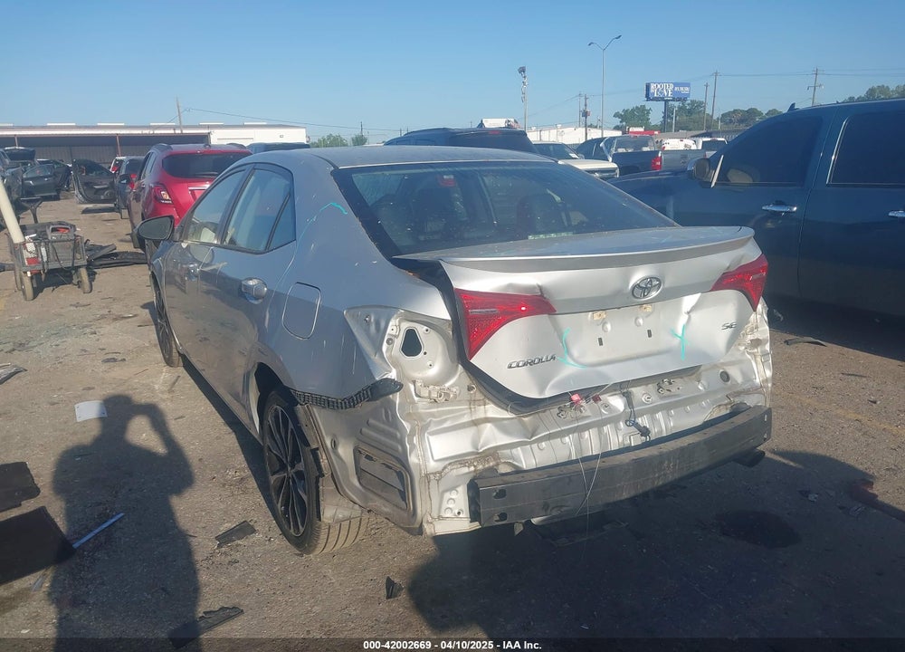 2017 TOYOTA COROLLA SE VIN: 5YFBURHEXHP607459