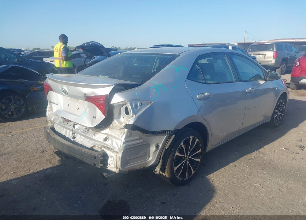 2017 TOYOTA COROLLA SE VIN: 5YFBURHEXHP607459